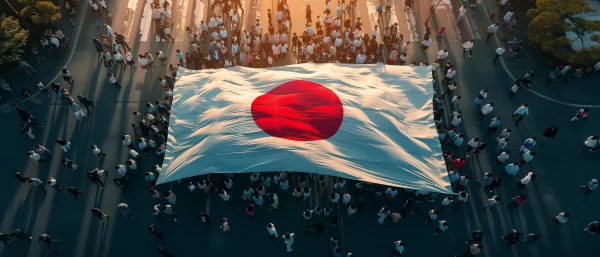 Japanese flags in vexillology