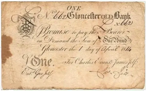 Victorian banknote