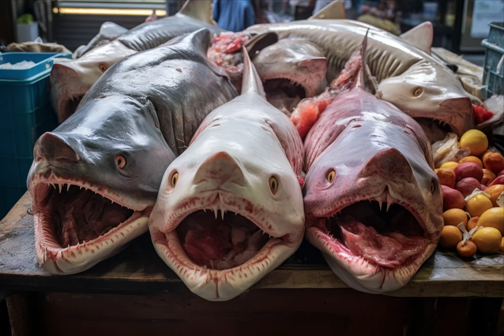 Shark meat