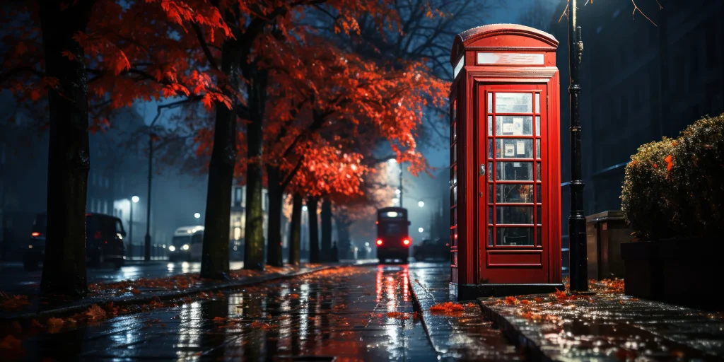 Red telephone box