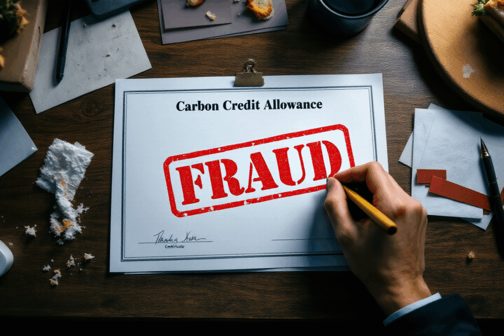 Carbon credit scam