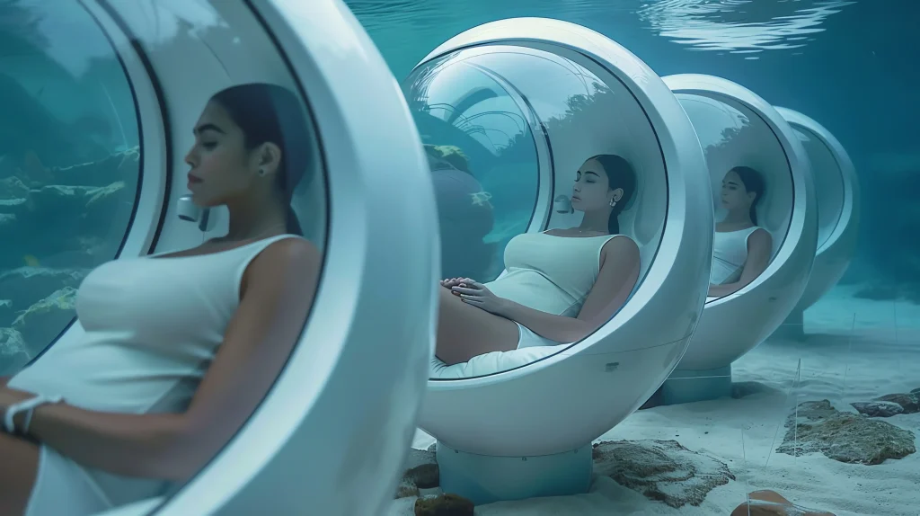 underwater living