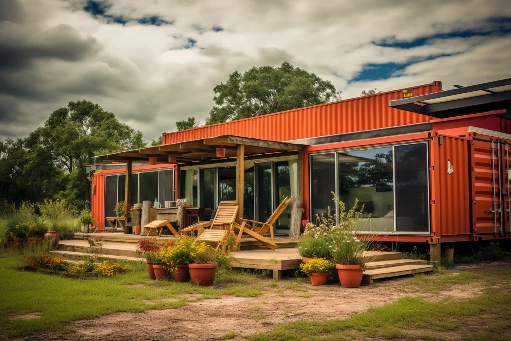 shipping container