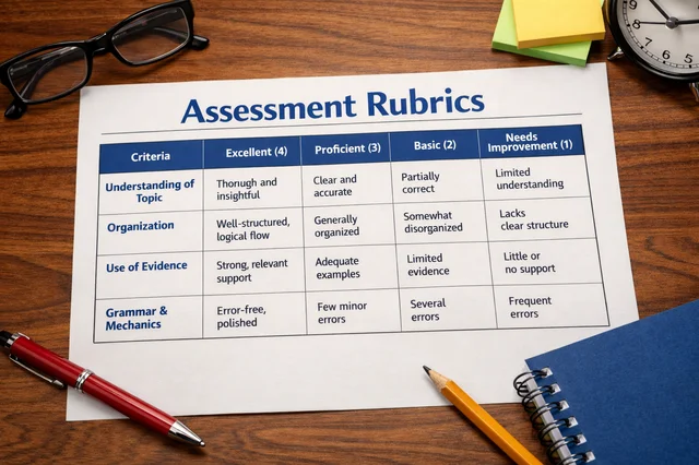 Assessment Rubrics course
